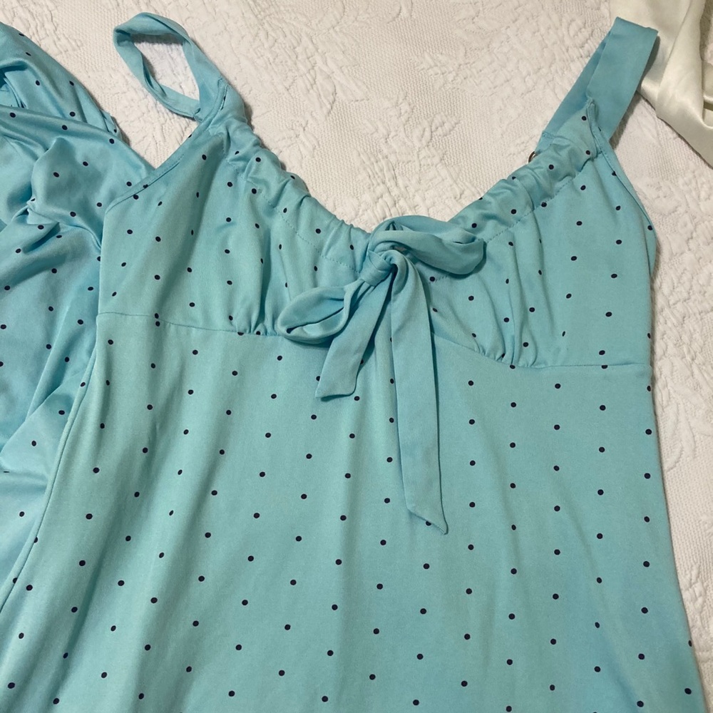 Chemise and matching robe